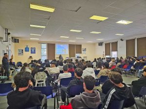 Civita Castellana - L'incontro con gli studenti del Colasanti