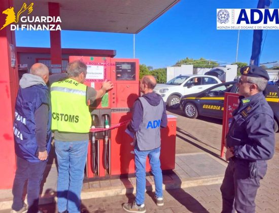 Finanza - Adm - Chiuso distributore di carburante