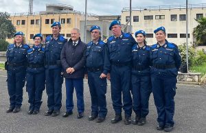 Civitavecchia - Al centro Donato Capece (Sappe) e l'Associazione nazionale polizia penitenziaria 