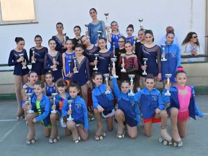 Alcuni degli atleti del Meeting di primavera