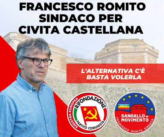 Elezioni comunali - Civita Castellana - Francesco Romito con le liste a sostegno