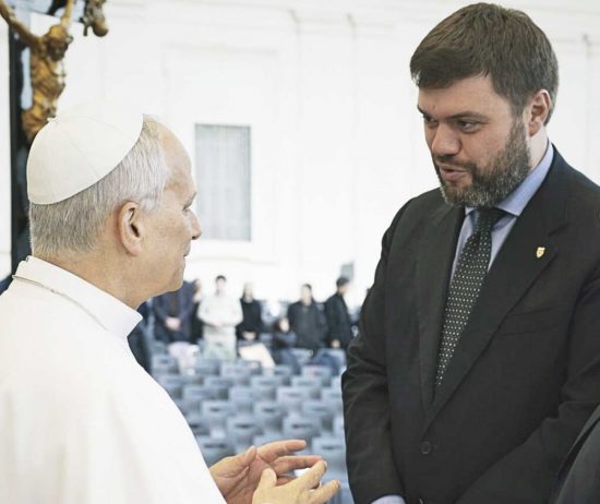 Papa Leone e Alessandro Romoli