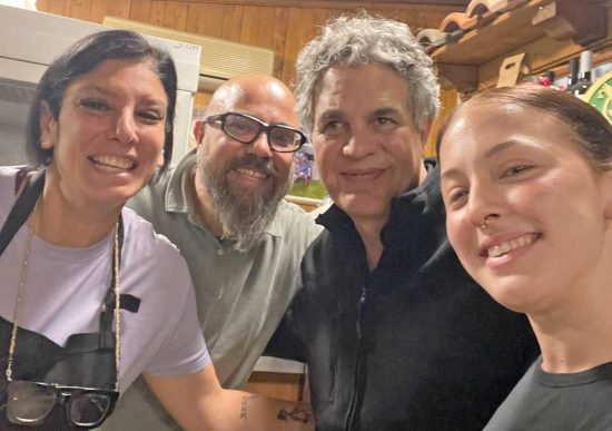 Civita Castellana – Le riprese del film “Santo Subito” - Mark Ruffalo al ristorante Mignolò