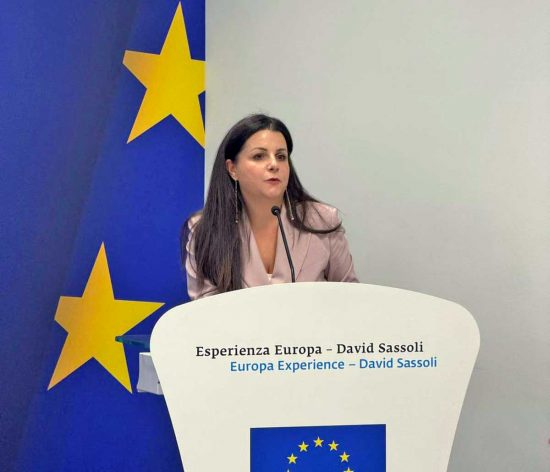 Chiara Frontini all'incontro FI coi sindaci civici