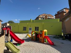 Cura di Vetralla - La palestra della scuola primaria "Andrea Bartoli"