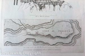 Esposizione topografica della città di Ferento