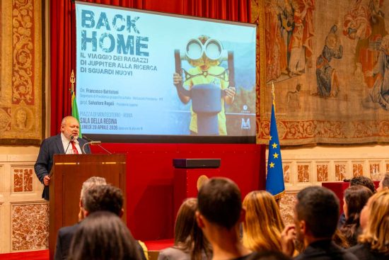 Roma - L'anteprima del docufilm "Back home" di Jupiter alla camera dei deputati