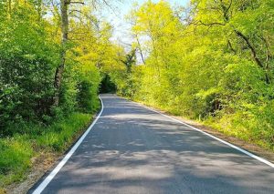 Montefiascone - La strada in località Fondaccio