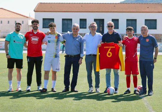 Sport - Calcio - Il gemellaggio tra la Tuscia e la Spagna