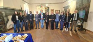 Il prefetto Sergio Pomponio in visita a Latera