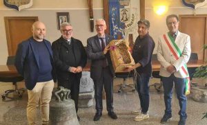 Il prefetto di Viterbo, Sergio Pomponio, in visita a Marta