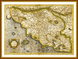 Antiche Visioni della Tuscia - Una delle opere in mostra al borgo di Celleno