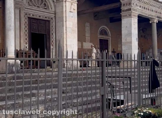 Santo Subito, le riprese a Civita Castellana