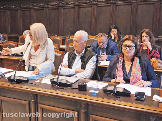 Viterbo - Consiglio comunale - Chiatti, Bruzziches e Ciambella