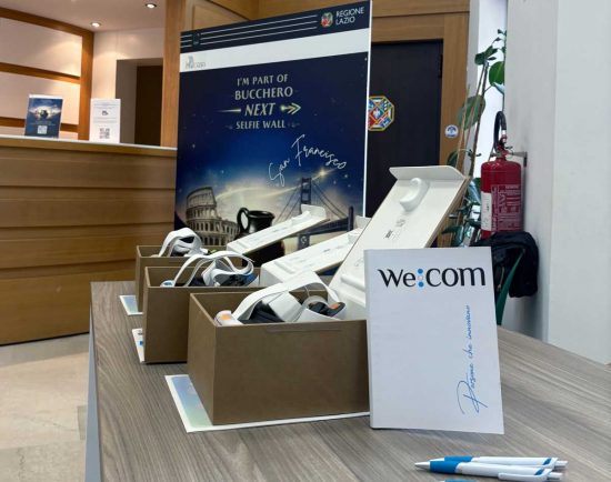 Roma - We-Com con Blackstone all'evento conclusivo del contest Bucchero Next – Lazio Maker+Digital Challenge