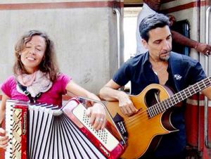 Ludovica Valori e Paolo Camerini