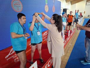 Viterbo - Giochi regionali di nuoto Special Olympics Italia