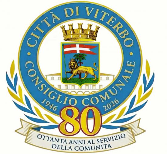 Viterbo - Logo per gli 80 anni del consiglio comunale