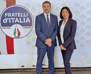 Luca Giampieri e Simona Governatori
