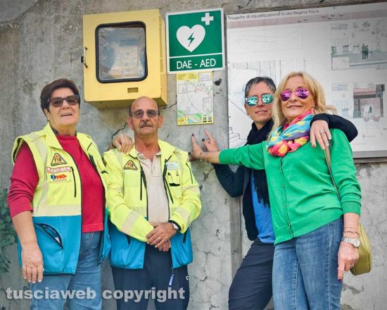 Installazione cartelli informativi defibrillatori Dae 