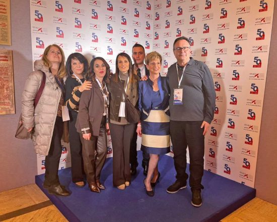 Segreteria provinciale Snals Confsal - Brunella Marconi, Anna Rita Margottini, Alfredo Parroccini, Federica Brizio, Venanzio Marinelli 