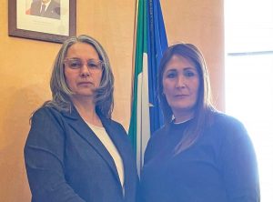 Montalto di Castro - La sindaca Emanuela Socciareli e l'assessora Simona Atti