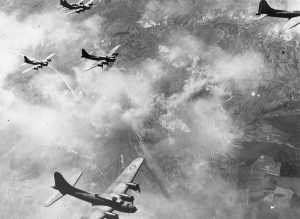 Una formazione di B-17