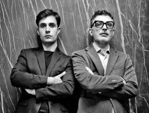 Viterbo - I designer Simone Iocco e Jacopo Bellocchio