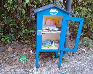 Viterbo - Degrado al parco giochi di Porta della Verità
