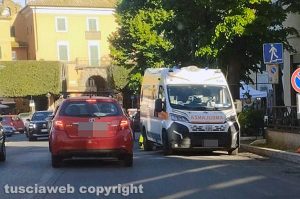 Capranica - Cade dalla bici, ferito bambino