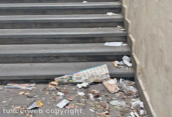 La città allo sbando e fuori controllo - Il sottopasso di via Emilio Bianche a via Marconi