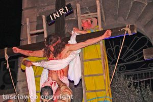 La passione di Cristo per le vie di Bagnaia