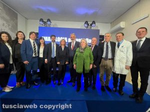 Viterbo - L'inaugurazione del reparto di ematologia all'ospedale Santa Rosa