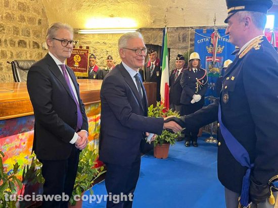 Viterbo - Il 174esimo anniversario della fondazione della polizia di stato