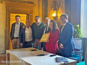 Chiara Frontini con Giacomo Pompili, Angelo Moracci, Christian Mossino e Emanuele Aronne