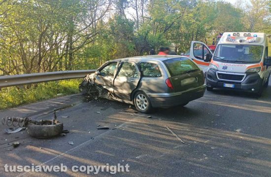 Latera - L'incidente sulla Castrense