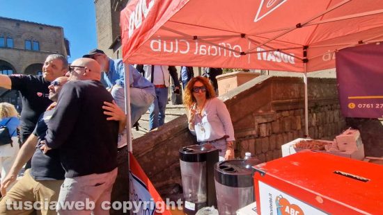 Viterbo - Benedizione delle moto, in piazza San Lorenzo dodicesima edizione con 500 partecipanti