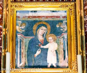 Viterbo - La Madonna Liberatrice restaurata