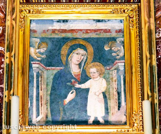 Viterbo - La Madonna Liberatrice restaurata