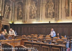 Viterbo - Commissione bilancio - I consiglieri Pd Ricci e Sanna