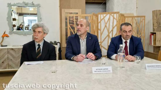 Alessandro Mascherucci con Lupidi e Monzillo