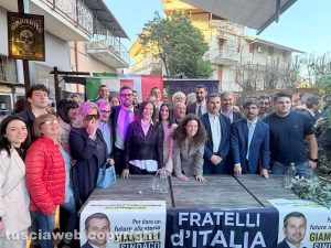 Civita Castellana - La presentazione della candidatura di Luca Giampieri