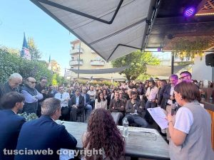 Civita Castellana - La presentazione della candidatura di Luca Giampieri