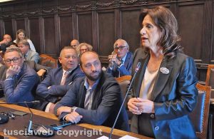 Viterbo - Consiglio comunale 80 anni - Laura Allegrini