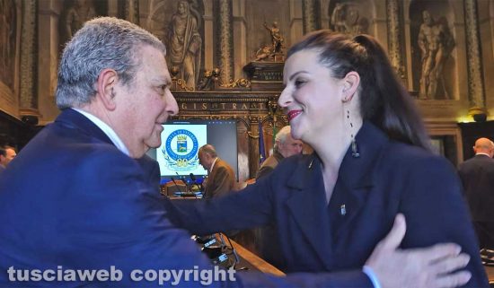 Viterbo - Consiglio straordinario 80 anni - Meroi e Frontini