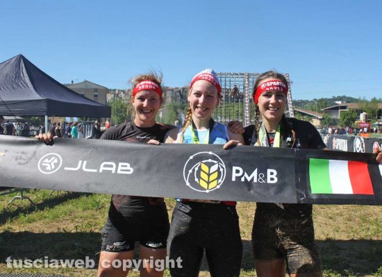 Orte - Spartan Race 2026 - Le primi tre della gara femminile