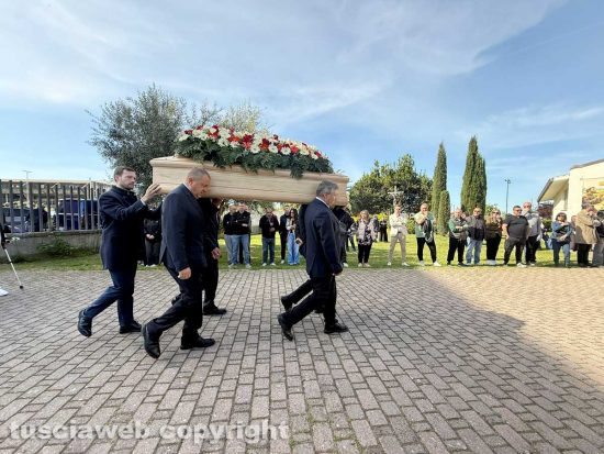 Viterbo - I funerali di Mario Ciucci