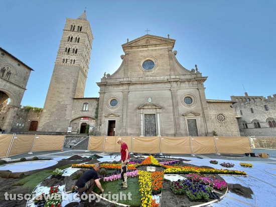 San Pellegrino in fiore prende forma - Piazza San Lorenzo