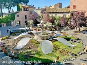 San Pellegrino in fiore prende forma - Piazza del Gesù