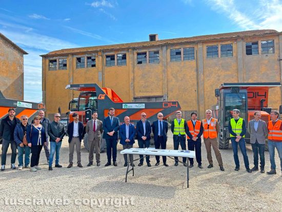 Graffignano - Apertura del cantiere per la bonifica del sito orfano Pascolaro